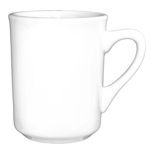 International Tableware Toledo Mug 8.5oz, European Bright White